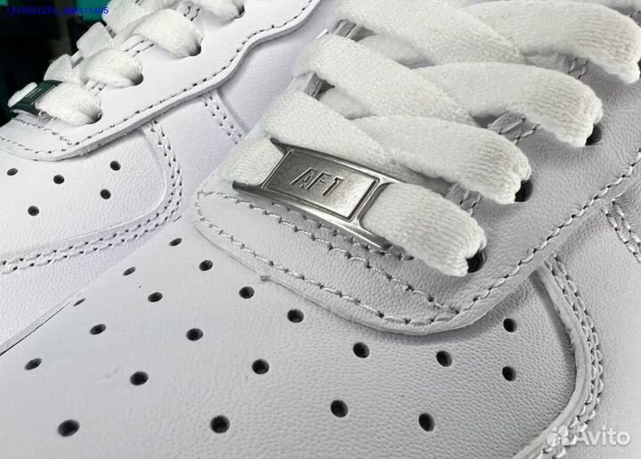 Кроссовки nike air force 1 white оригинал Poizon