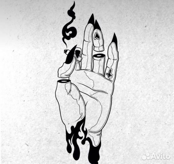 Модель на тату