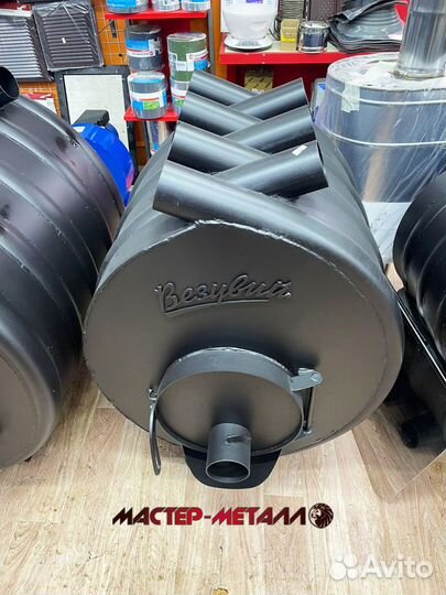 Печь булерьян. печь для гаража. печь для склада