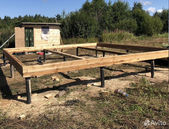 Винтовые сваи / монтаж