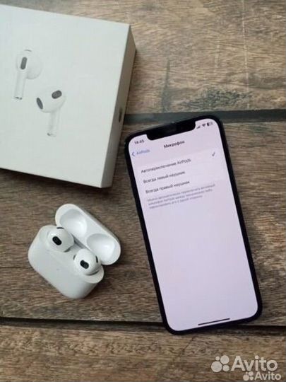 Наушники apple AirPods 3(гарантия 30дней)