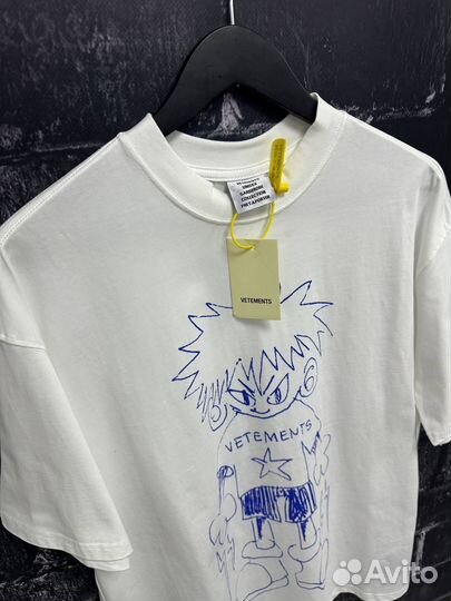 Футболка vetements белая