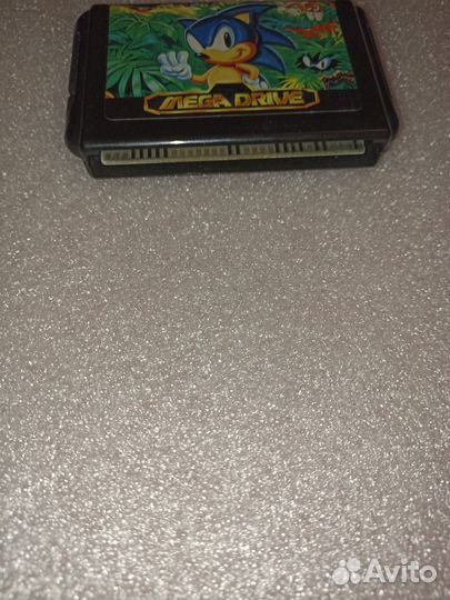 Картриджи sega sonic 3