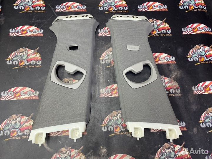 Обшивка стойки Bmw F30 седан N47D20C 11.2012