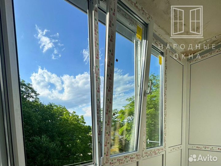 Пластиковые окна, двери, балконы в рассрочку под 0