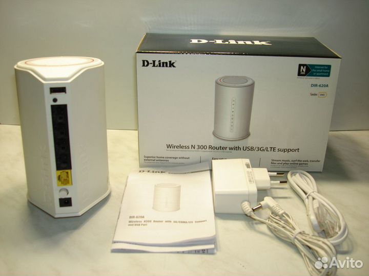 Wi-Fi роутер D-link DIR-620A