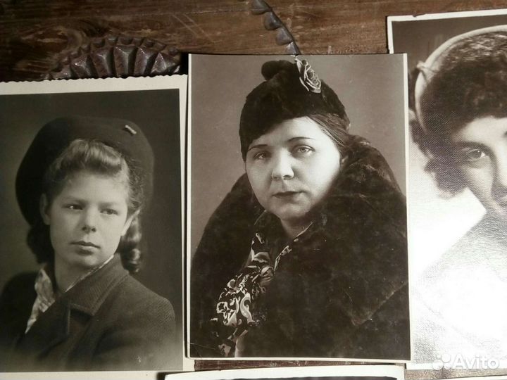 Фото / шапочка/1930/50 г. СССР 6 штук