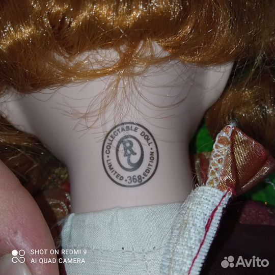 Кукла фарфоровая remeco collection 368, Лиза