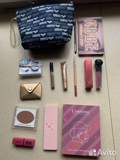 Косметика пакетом clarins shik carl lagerfeld