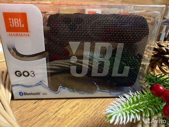 Беспроводная портативная колонка JBL GO 3