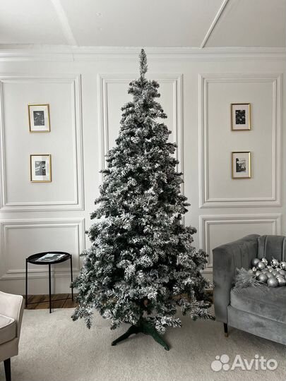 Елка заснеженная 270 см искусственная