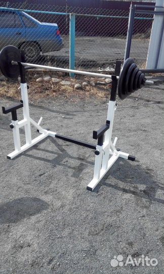 Штанга Гантели Скамья Стойки