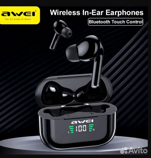 Наушники беспроводные Awei T29P Sports Earbuds