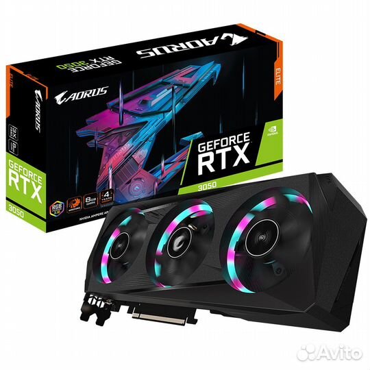 RTX3050 aorus elite 8GB gddr6 128bit 2xhdmi 2xDP