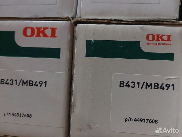 Оригинальные картриджи Oki B430 B431 B412