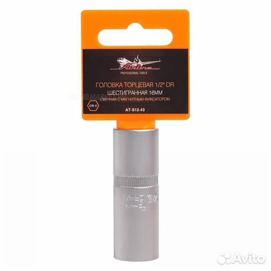 Airline AT-S12-43 Головка торцевая 1/2 DR шестигра