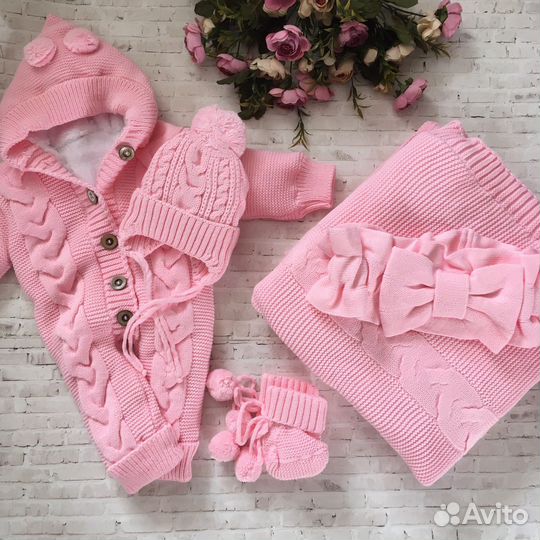 Комплект конверт на выписку новые листайте