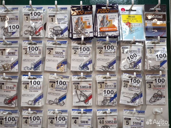 Оригинальные крючки Owner японские