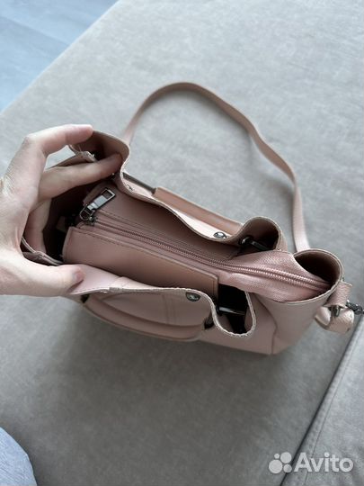 Сумка женская через плечо 2 в 1