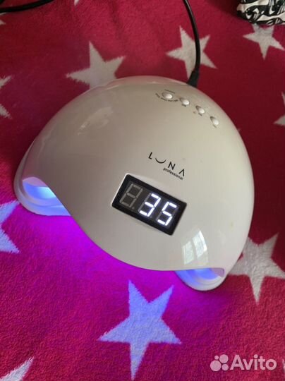 Лампа для ногтей набор бу