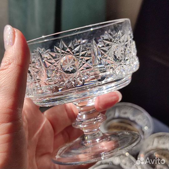 Бокалы креманки антуанетты шале хрусталь