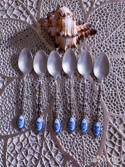 Кофейные ложки мельхиор