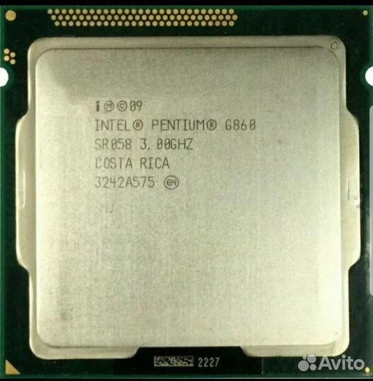 Intel Pentium G860 (сокет 1155)