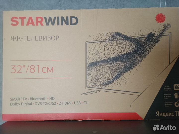Телевизор starwind SW-LED32SG304, 32