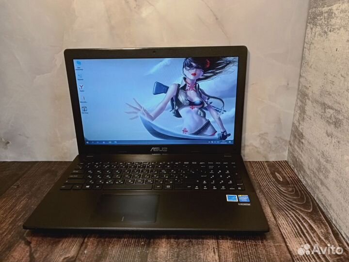 Быстрый ноутбук asus Intel/4Gb/SSD120Gb/HDGraphics
