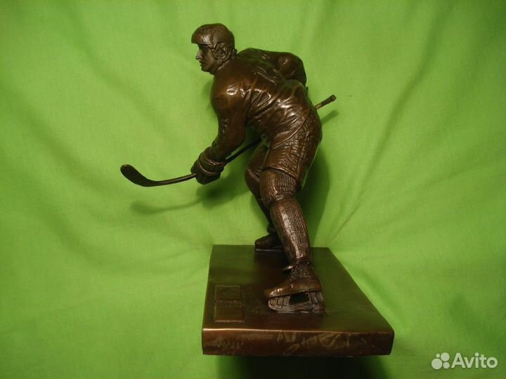 Бюст Хоккей 1972 год СССР Канада Хоккеист 15 ном