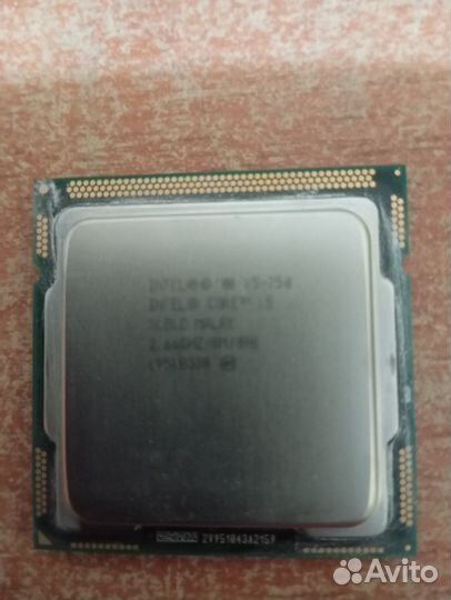 Процессор Intel Core i5 750 LGA 1156, 8 Мб, 4 ядра