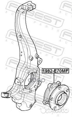 Ступица колеса перед прав/лев 1982E70MF Febest