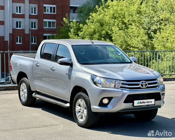 Toyota Hilux 2.4 МТ, 2018, 137 000 км