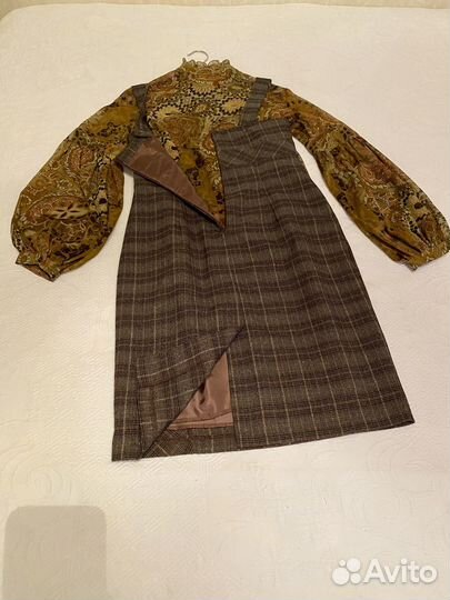 Сарафан + блузка, р. 44