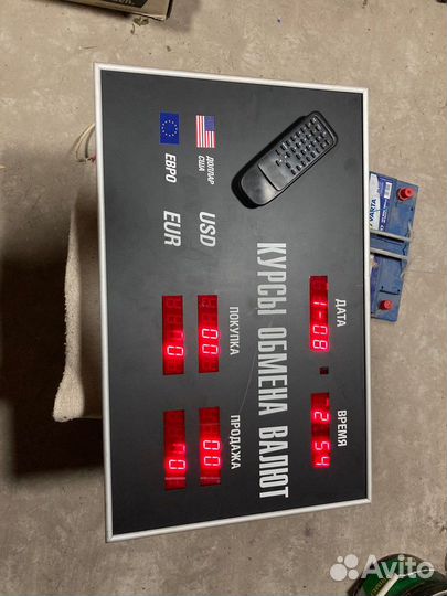 Табло обмен валют