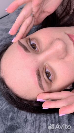 Перманентный макияж губ бровей перекрытие татуажа