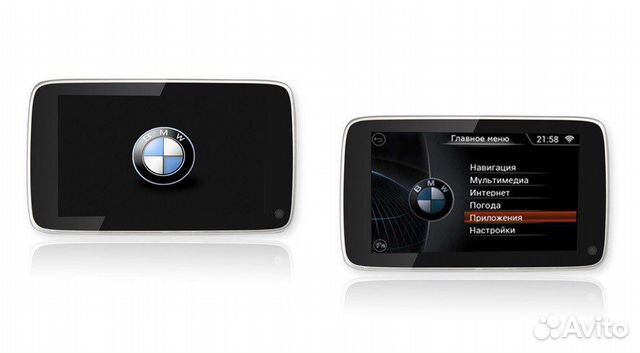 Комплект мониторов 11" ergo на android для BMW