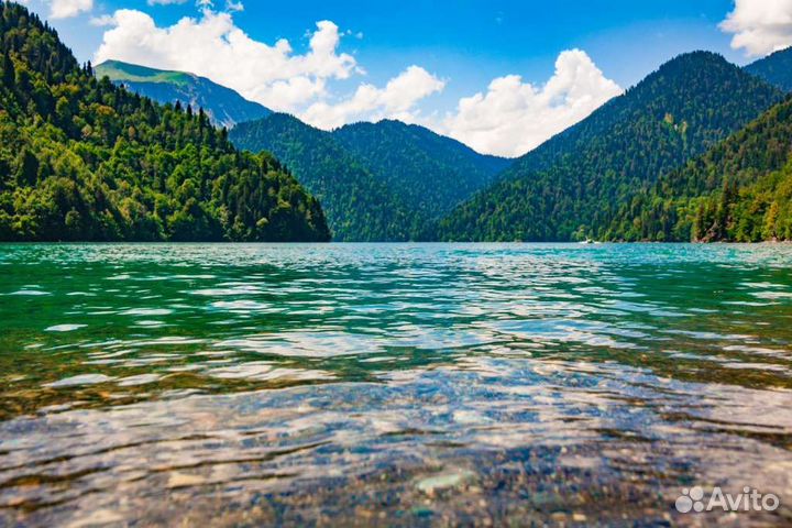 Озеро Рица и Гегский Водопад Джип-Тур
