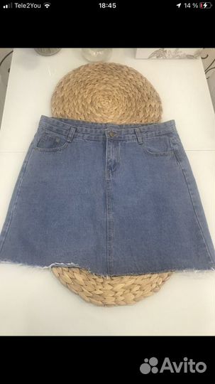 Джинсовая юбка