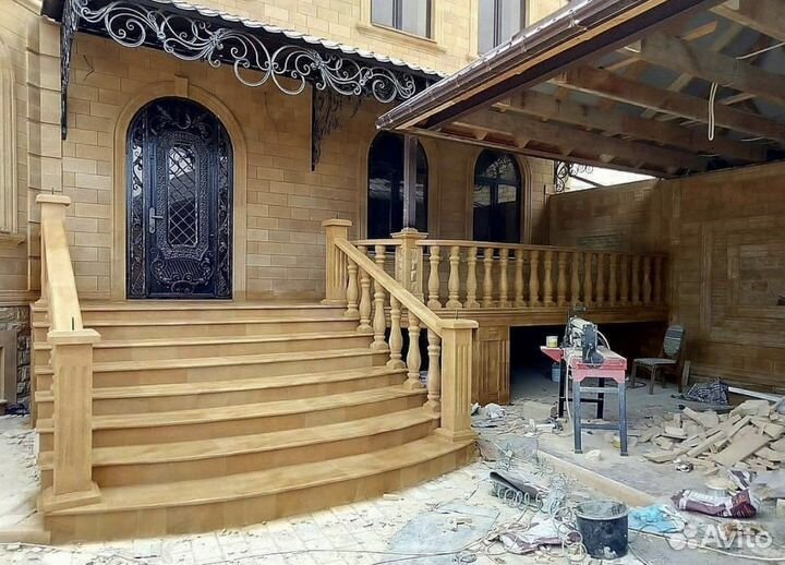 Облицовка дагестанским камнем