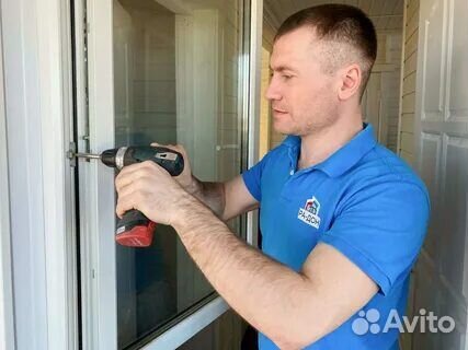Ремонт окон,дверей пвх и Регулировка зaкpывaния