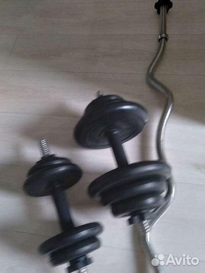Штанга и гантели