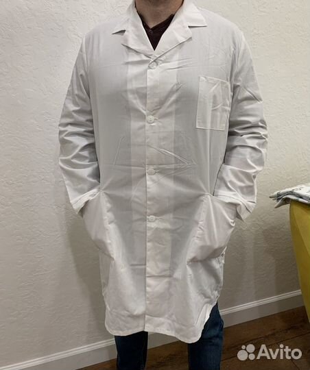 Халат мужской медицинский 54 размера