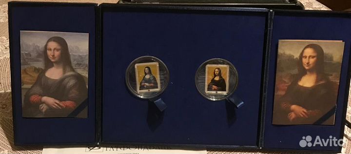 Монета мадонна мона лиза (фиджи) -13 пруф