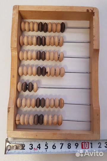 Счеты деревянные из СССР
