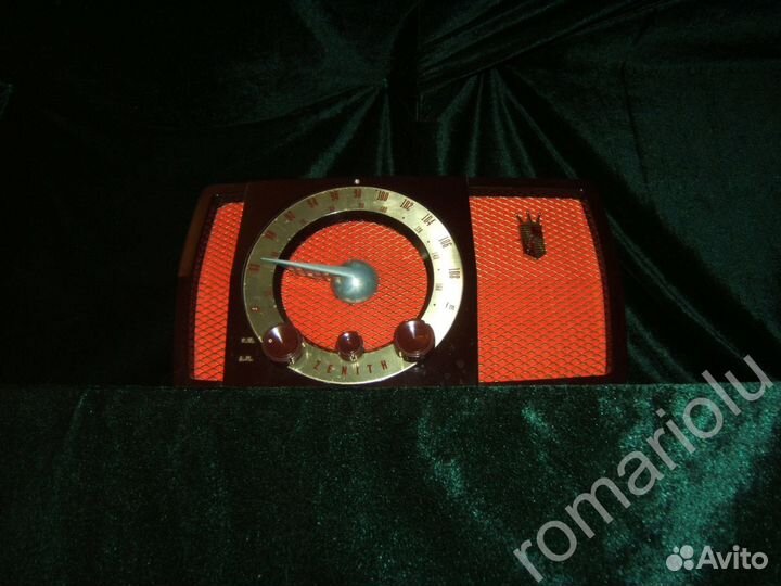 Радио ам/фм Zenith 724 1951гв Рабочий