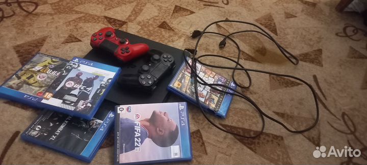 Sony playstation 4 slim с играми