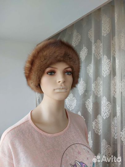 Повязка на голову из соболя