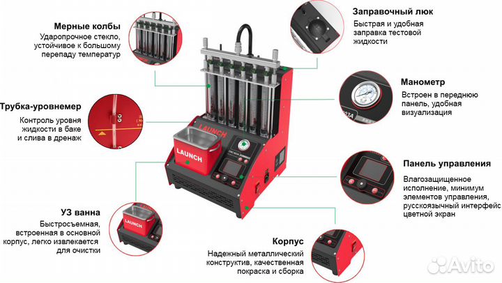 Launch CNC-603A NEW Установка для тестирования фор