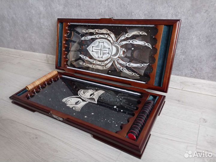 Нарды ручной работы новые